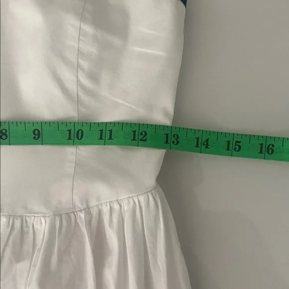 NWT / J.crew factory Corset midi dress with contrast trim - Picture 5 of 5